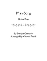May Song Guitar and Fretted sheet music cover